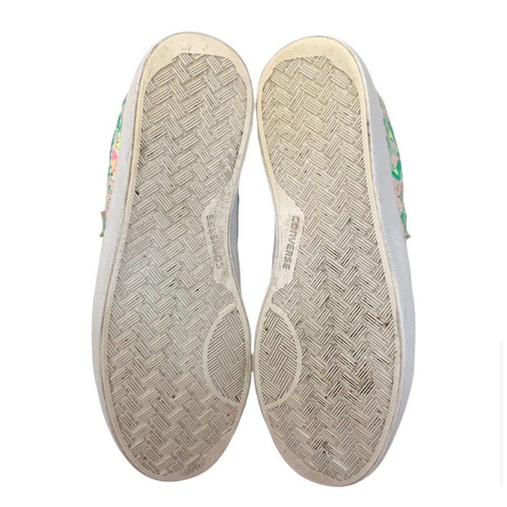 Converse Green & Pink pastel sneakers. Size 7 - Picture 6 of 8
